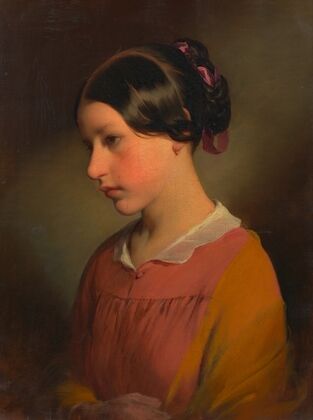 Ludmilla Amerling (Tochter des Künstlers) als Kind