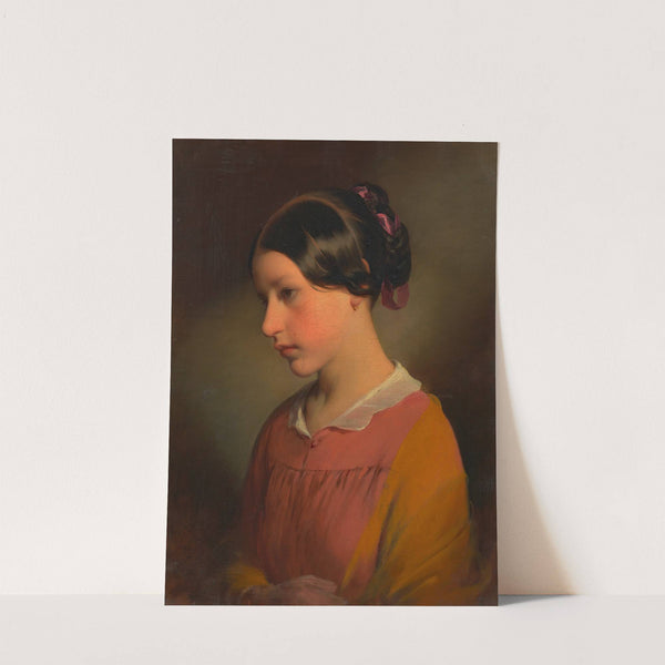 Ludmilla Amerling (Tochter des Künstlers) als Kind (1847) by Friedrich von Amerling