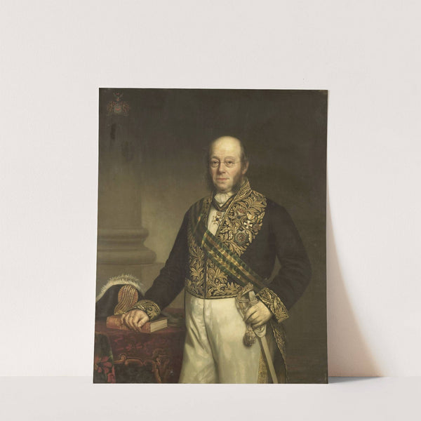 Ludolph Anne Jan Wilt Baron Sloet van de Beele (1806-90). Gouverneur-generaal (1861-66) by Barend Leonardus Hendriks