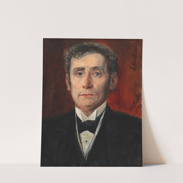 Ludwig Martinelli, Schauspieler (1894) by Johann Michael Kupfer