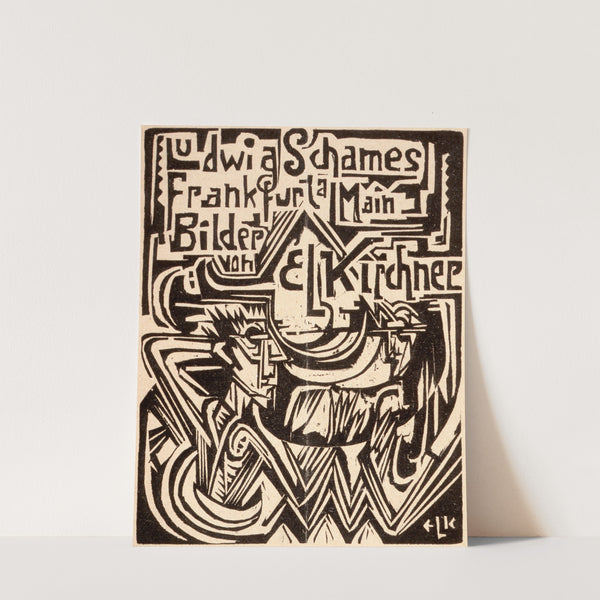 Ludwig Schames, Frankfurt am Main (1919) by Ernst Ludwig Kirchner