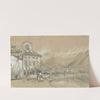 Lugano by Edward Lear
