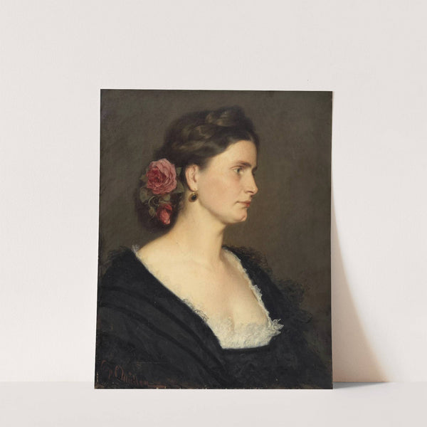 Luise Müller by Leopold Carl Müller