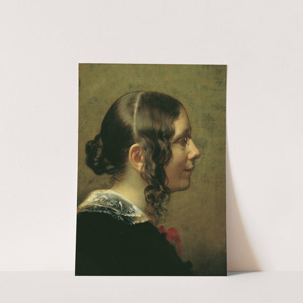 Luise Pfeiffer-Nathusius (1846) by Friedrich von Amerling