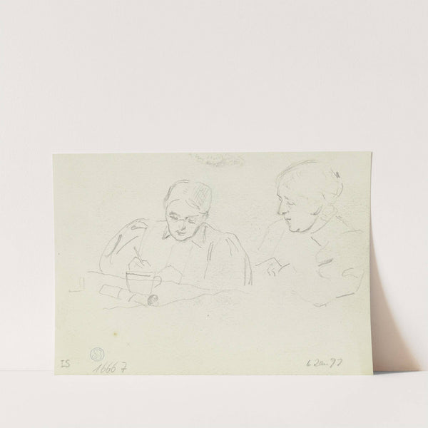 Luise Scholderer by Otto Scholderer