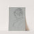 Luise Scholderer, Brustbild im Profil by Otto Scholderer