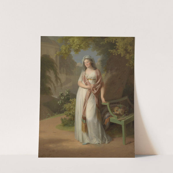 Luise von Brandenburg-Schwedt by Johann Friedrich August Tischbein