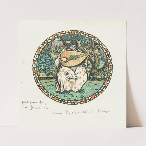 Luitspeler (1905) by Lucien Pissarro