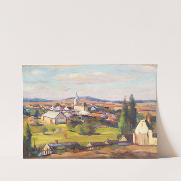 Lukov near Moravské Budějovice by František Šindelář