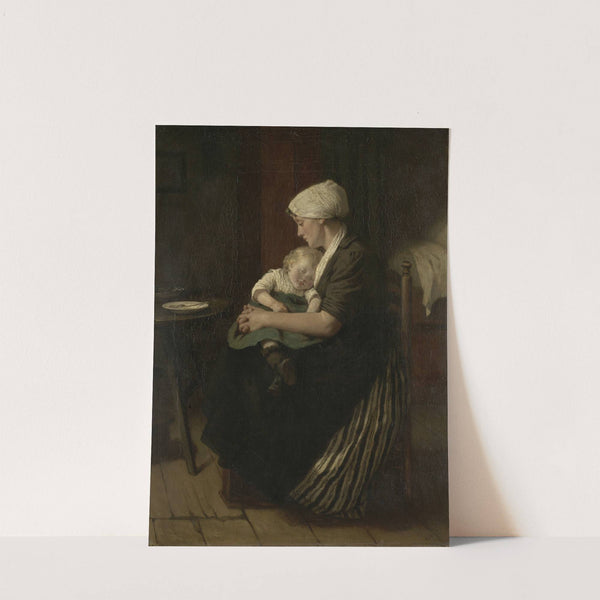 Lulled to Sleep by David Adolph Constant Artz