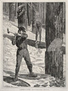 Lumbering in Winter (1871)