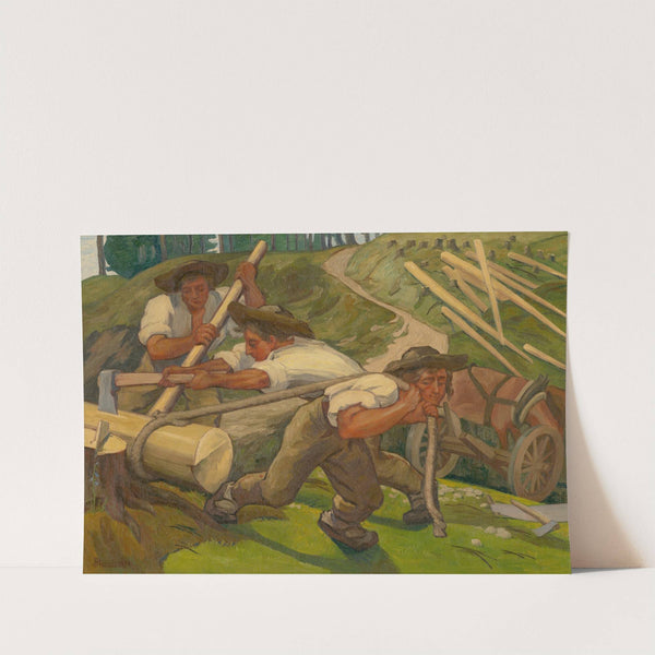 Lumberjacks by Jozef Hanula