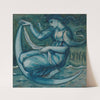 Luna by Sir Edward Coley Burne-Jones