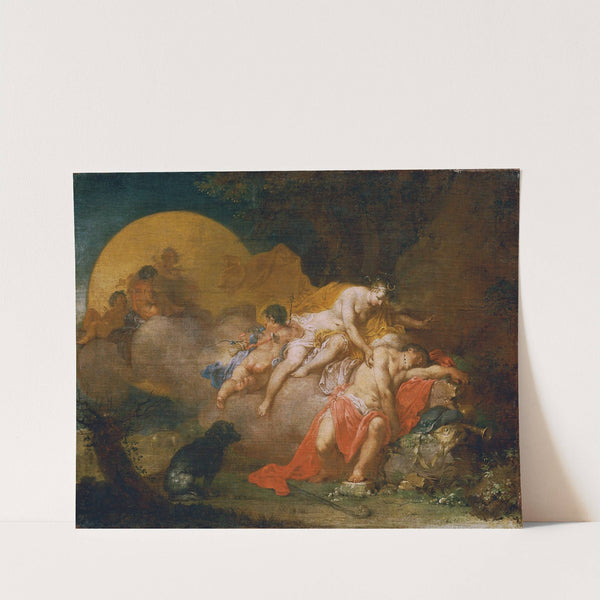 Luna und Endymion by Januarius Zick