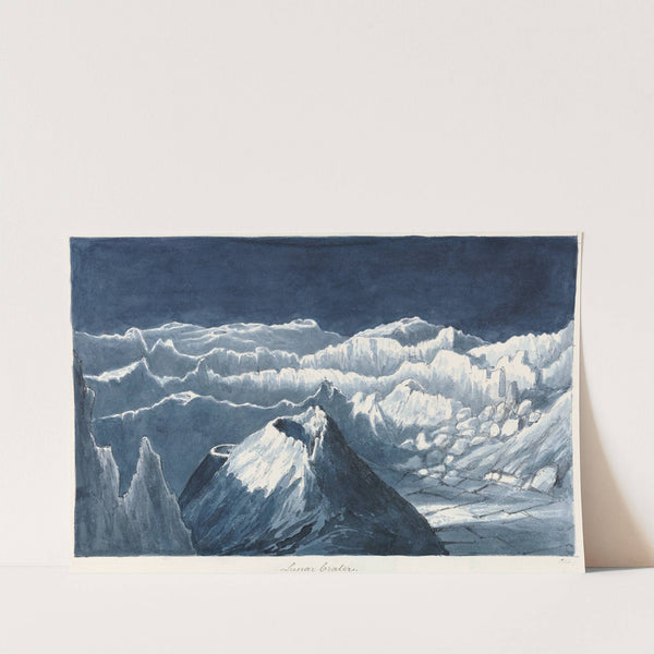 Lunar Crater by Charles Hamilton Smith