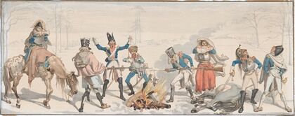 Lunch at the Fork (Le Dejeuner à la Fourchette) (1813)