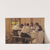 Lunch (The Soup, Version II) (1910) by Albin Egger Lienz