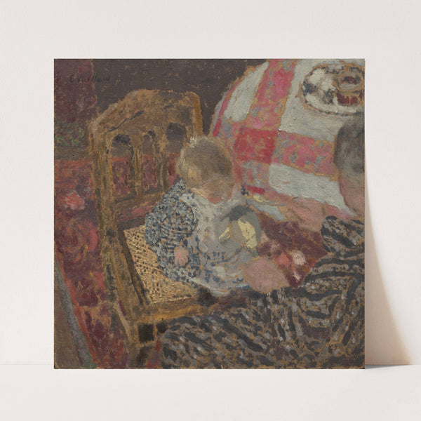 Luncheon (Annette and Her Grandmother) (1899) by Édouard Vuillard