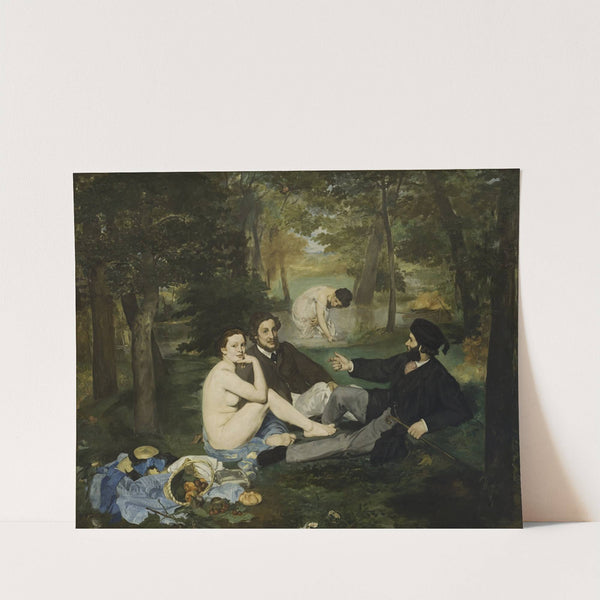 Luncheon On The Grass (1863) by Édouard Manet