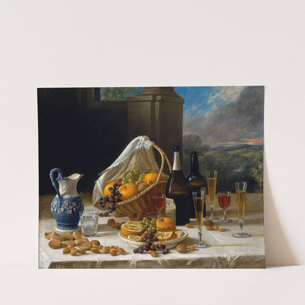 Luncheon Still Life (ca. 1860) by John F. Francis