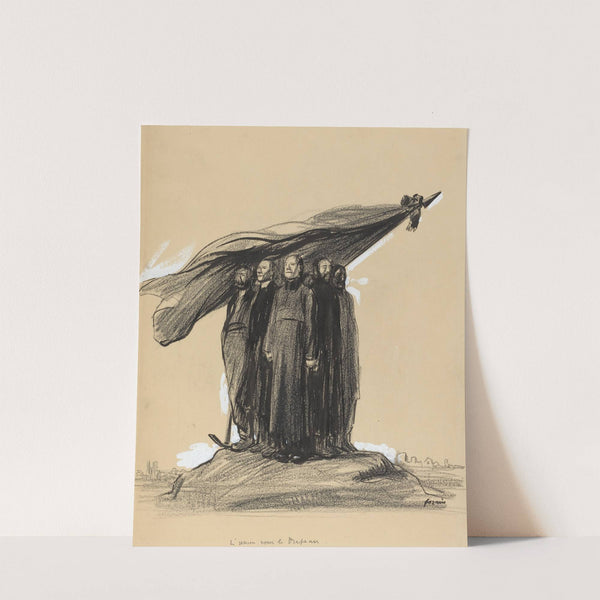 L’union sous le drapeau (c. 1914-1919) by Jean-Louis Forain