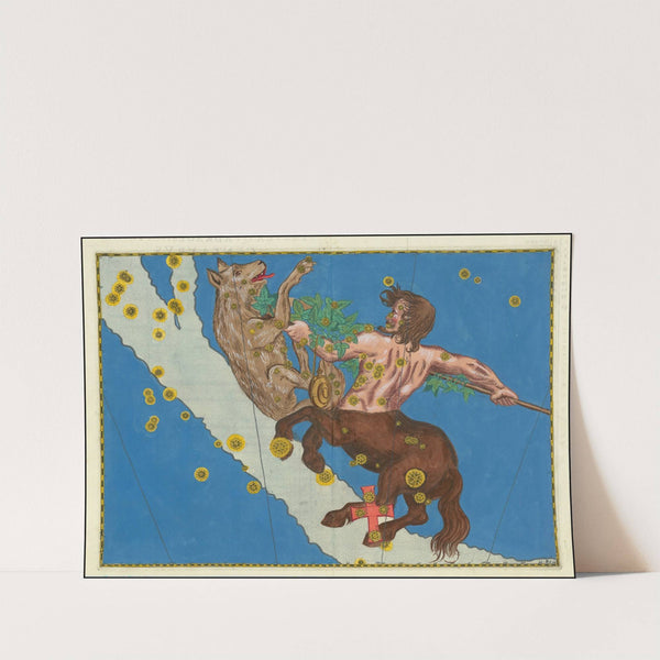 Lupus and Centaurus (1603) by Johann Bayer