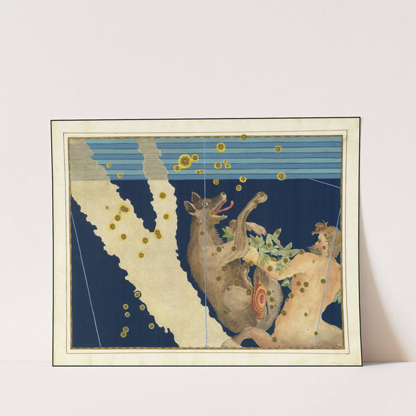 Lupus and Centaurus (1603) by Johann Bayer