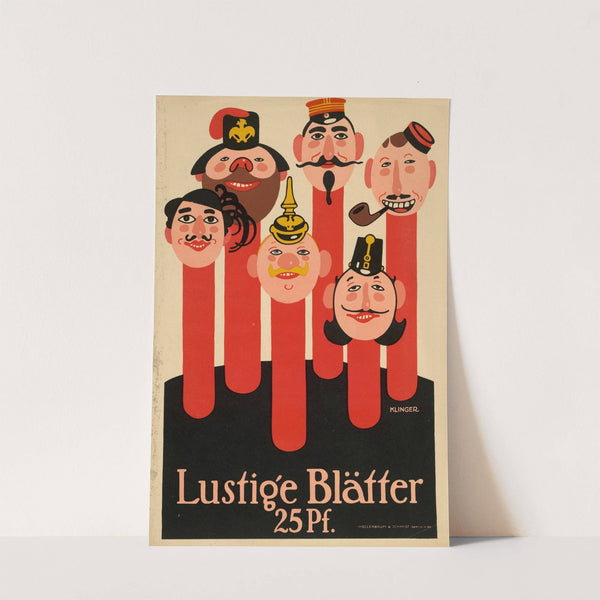 Lustige Blätter (1910) by Julius Klinger