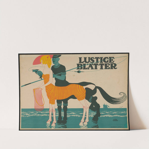 Lustige Blätter (1909) by Julius Klinger