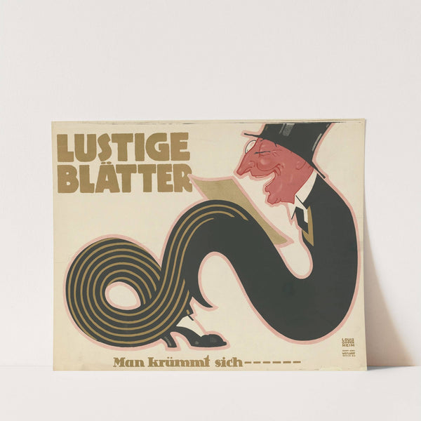 Lustige Blätter. Man krümmt sich (1914)