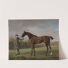 Lustre, held by a Groom (ca. 1762) by George Stubbs