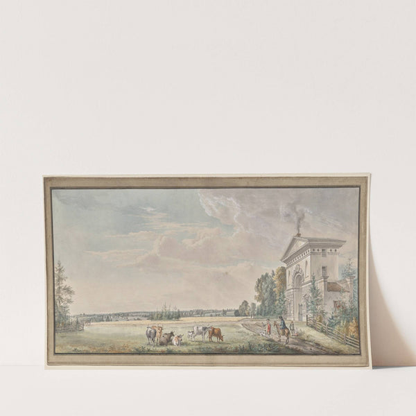 Luton Park, Bedfordshire (1760s) by Paul Sandby