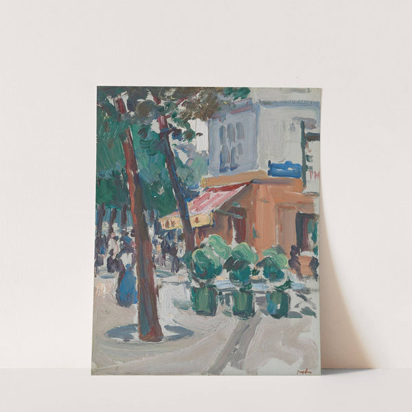 Luxembourg Gardens - Paris by Samuel John Peploe