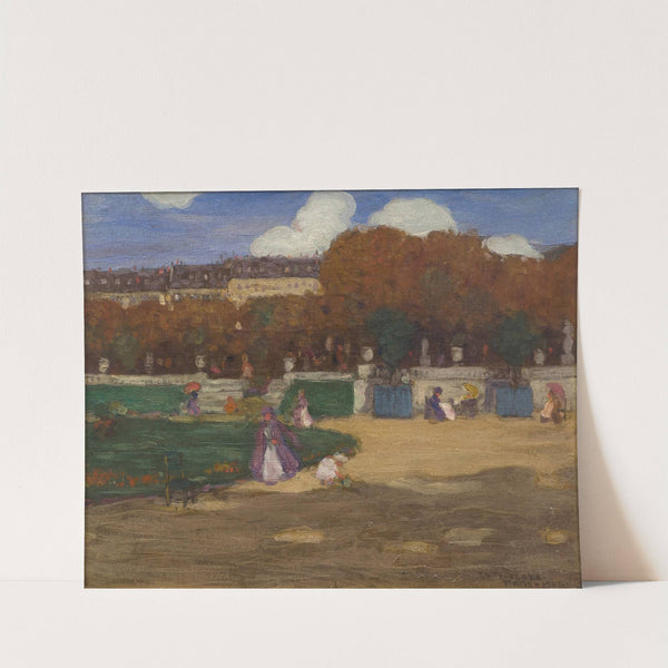 Luxembourg Gardens, Paris (1902) by Frederick Carl Frieseke