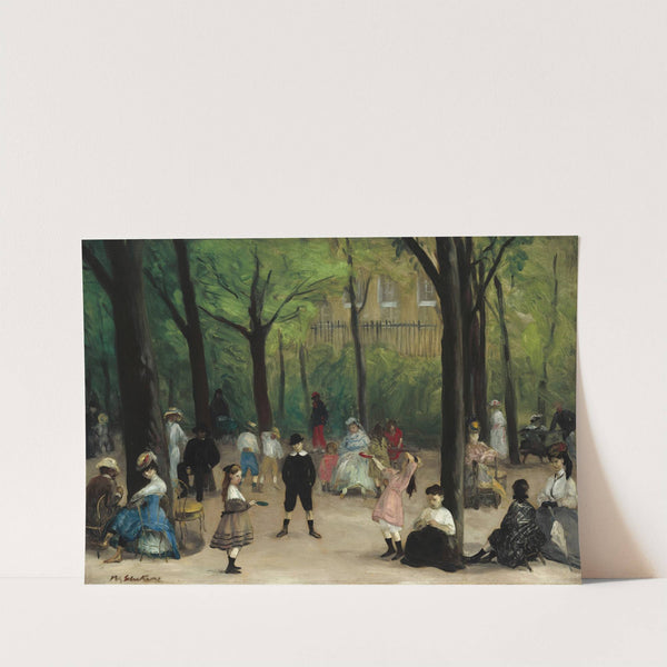Luxembourg Gardens by William James Glackens
