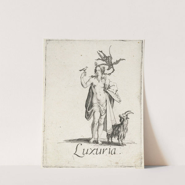 Luxuria (Lust) (1618-1625) by Jacques Callot