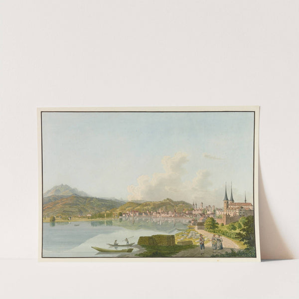 Luzern von der Ziegelhütte gezeichnet (1915-1945) by David Alois Schmid