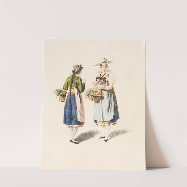 Luzerne. Costume des Élégantes (1809) by Franz Niklaus König