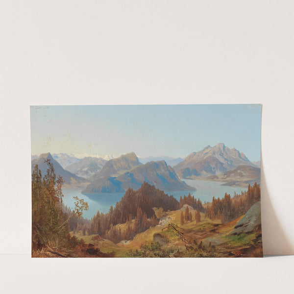 Luzerner See by Carl Hasch