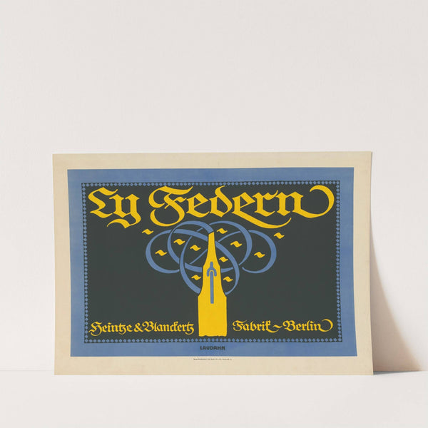 Ly Federn Heintze & Blanckertz Fabrik Berlin (ca. 1910 - 1914) by W. Laudahn