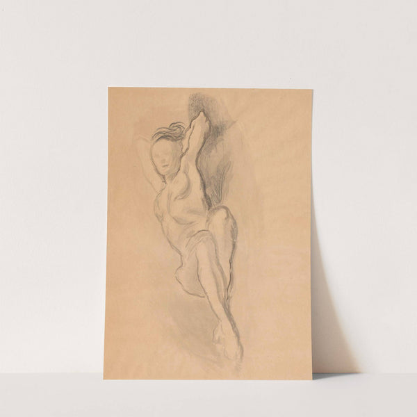 Lying nude by Zygmunt Waliszewski