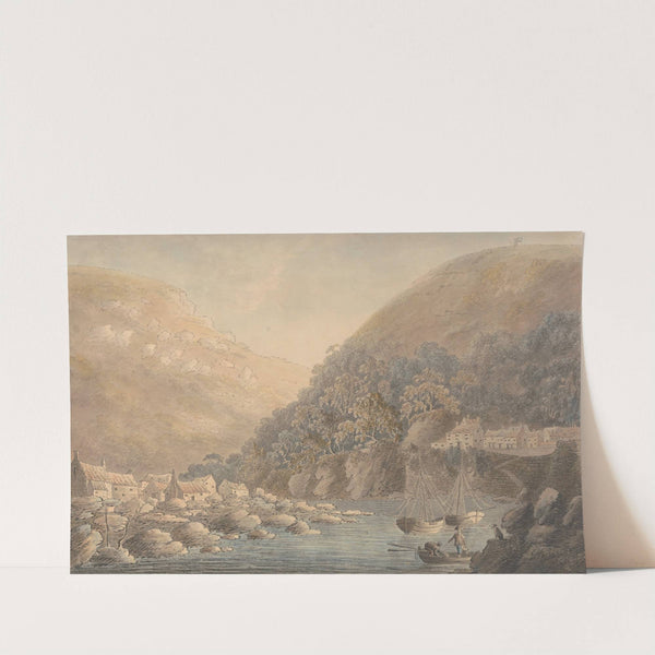 Lynmouth Quay by Robert Marris