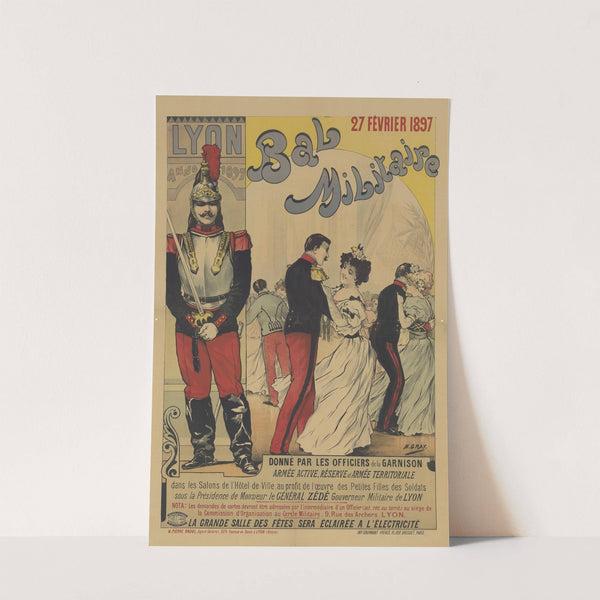 Lyon. Bal militaire (1897) by Henri Boulanger Gray