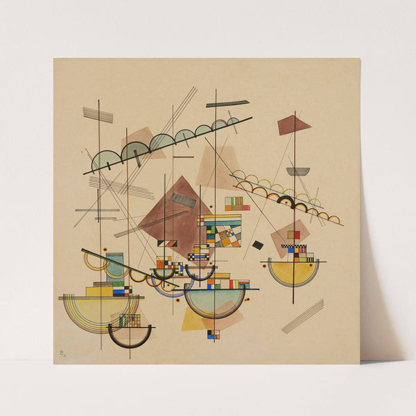 Lyrisch (Lyrical) (1923) by Wassily Kandinsky