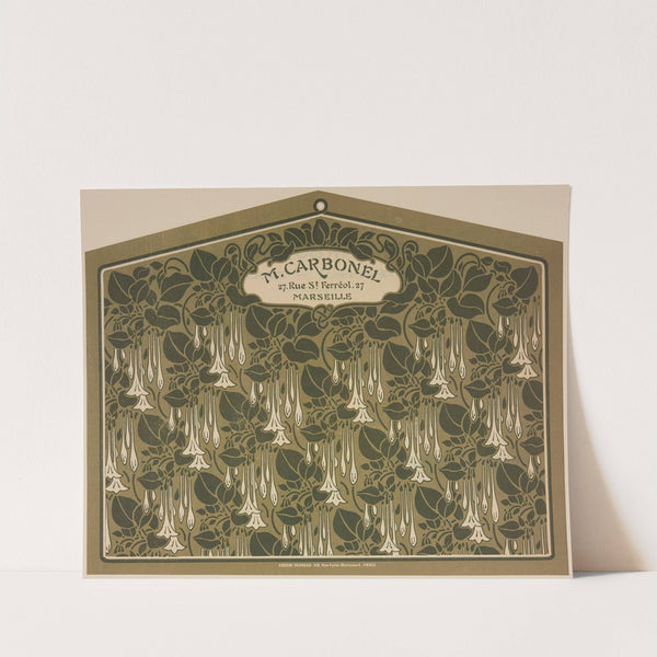 M. Carbonel (1897-1900) by George Auriol