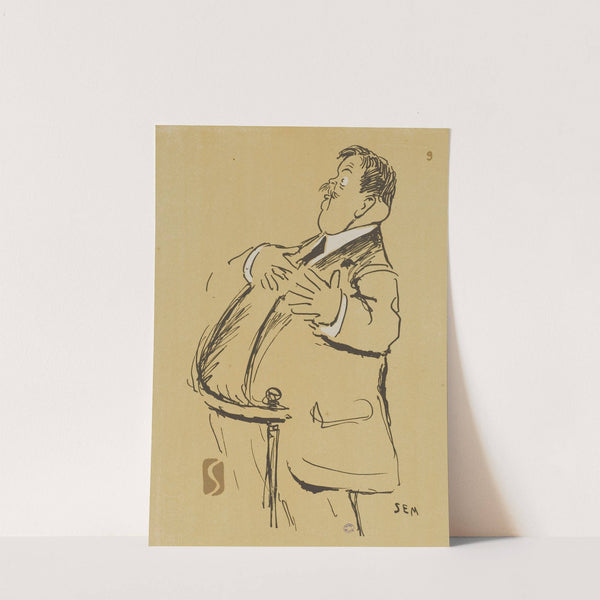 M. Charles Humbert (1918) by Georges Goursat (Sem)