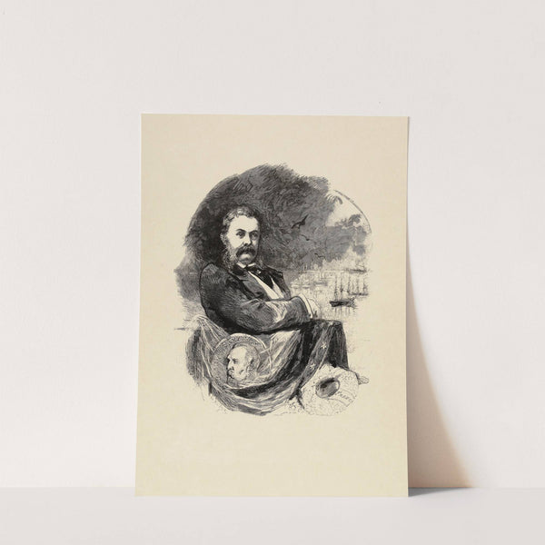M. Chester Arthur, Président de la République des Etats-Unis, (1876) by Edmond Morin