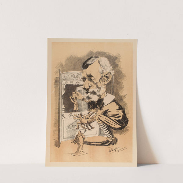 M.Emile Perrin, Administrateur de la Comédie Française (1883) by Manuel Luque