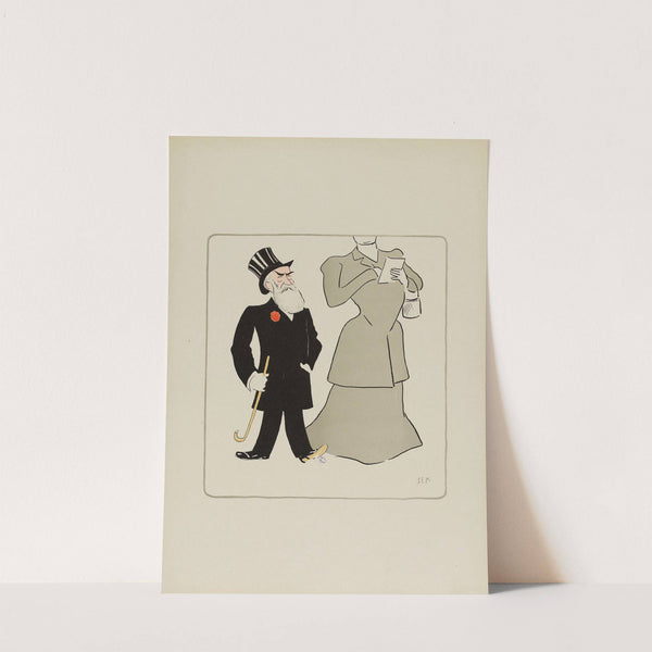 M. et Mme Clasens (1904) by Georges Goursat (Sem)