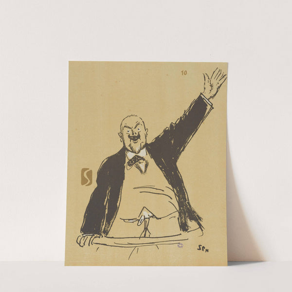 M. Jacques Dhur (1918) by Georges Goursat (Sem)